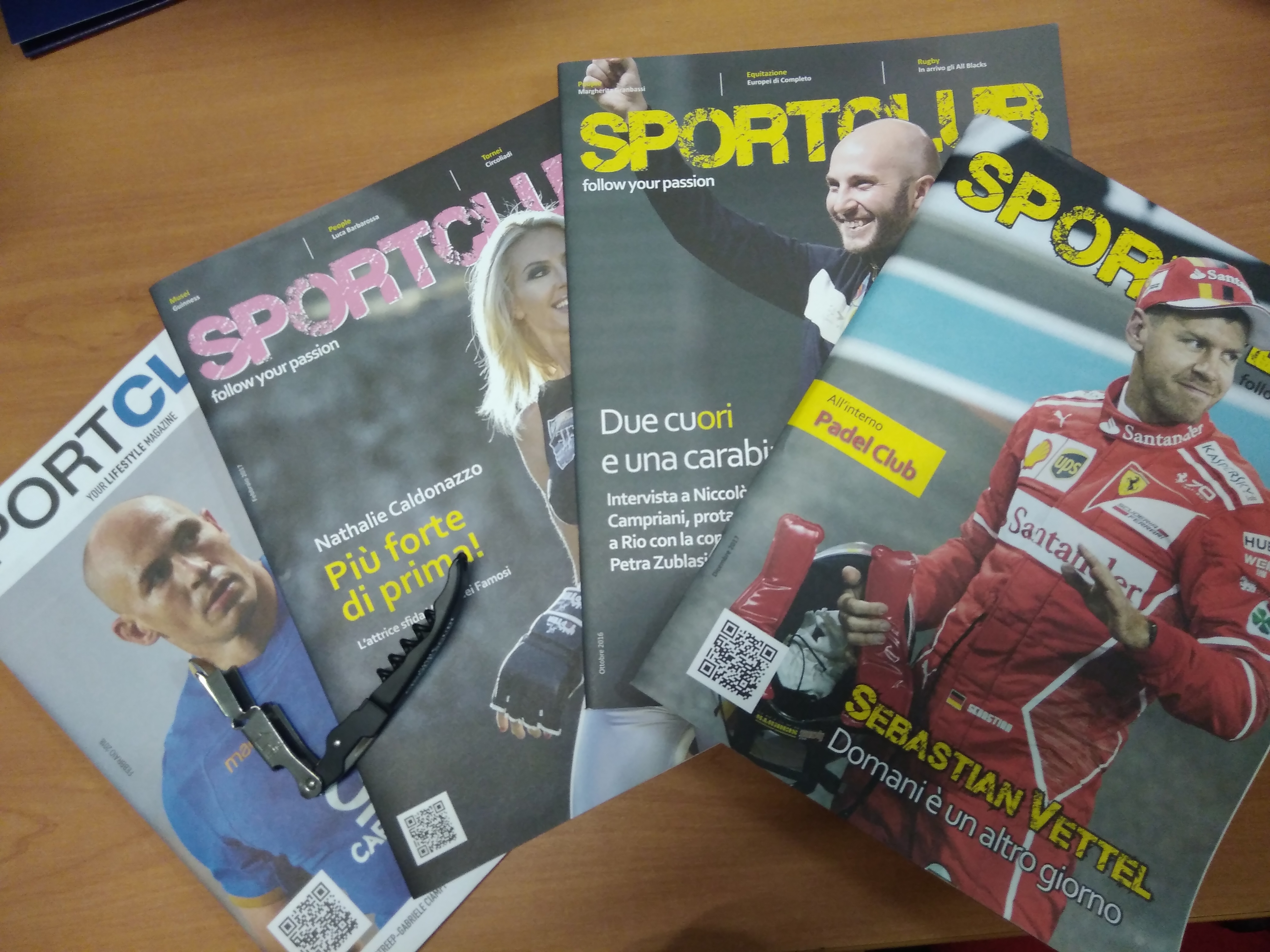 L’ENOFILO  su SPORT CLUB